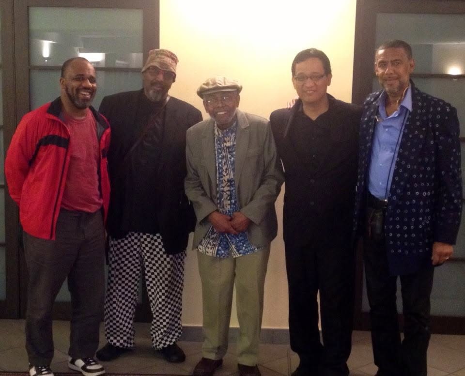 D.D. Jackson with Amiri Baraka, June 2013