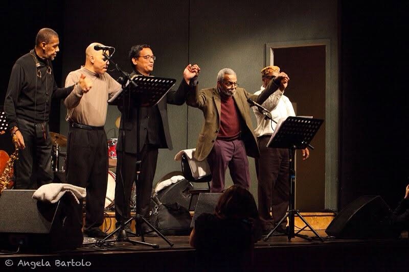 D.D. Jackson with Amiri Baraka — photo by Angela Barbolo