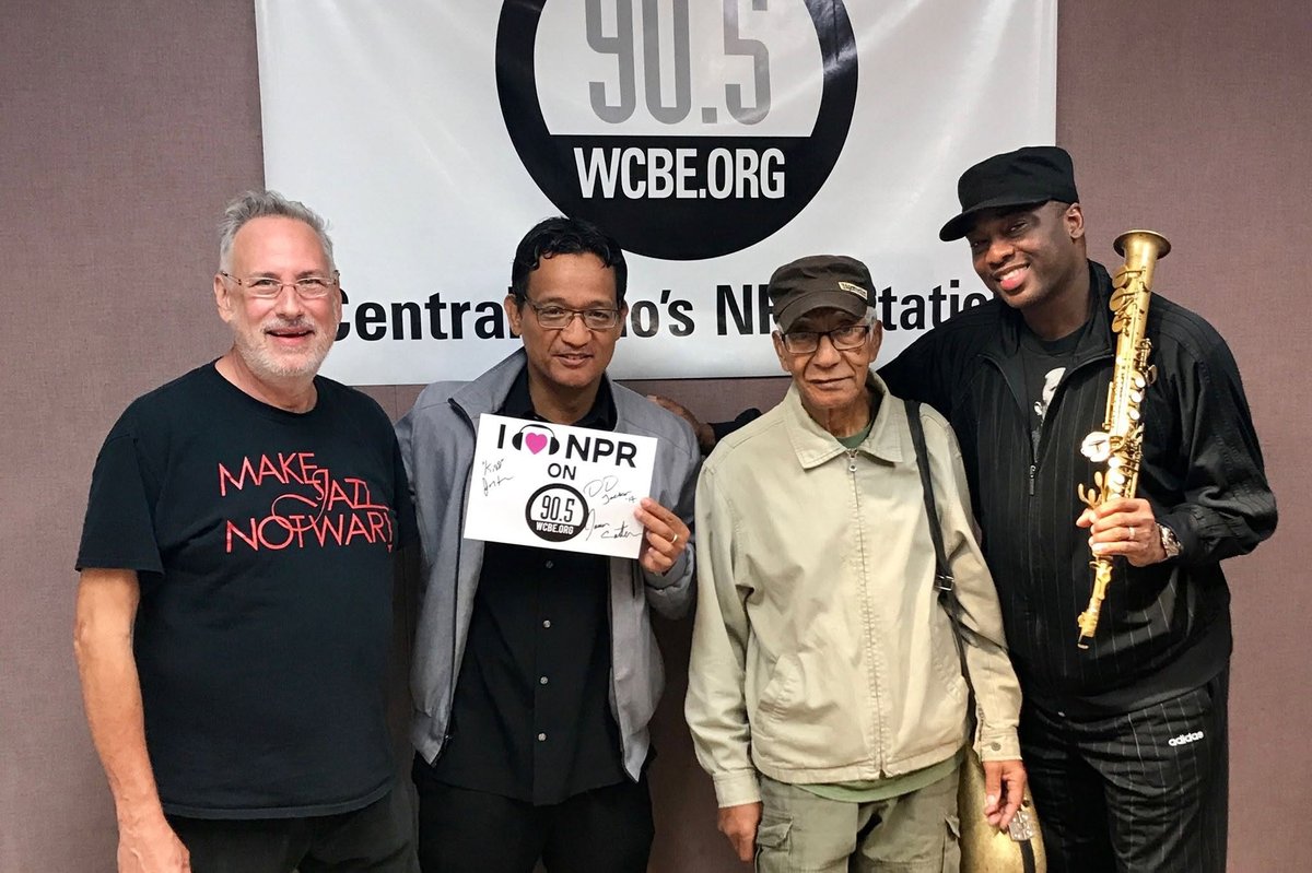 D.D. Jackson with Kidd Jordan, James Carter, and Michael Vanderdoes, September 2017