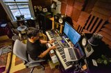 D.D. Jackson in the studio — photo by Adam Anik