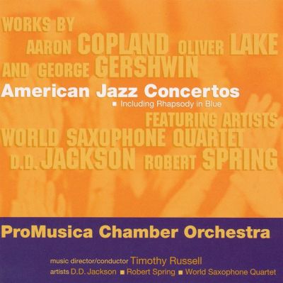 American Jazz Concertos album cover