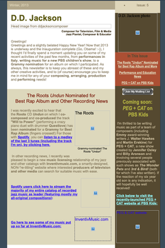Winter 2013 Newsletter