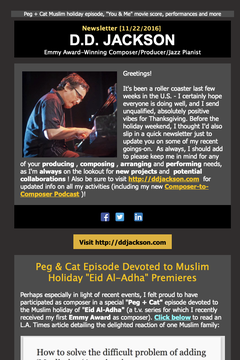 November 22, 2016 Newsletter