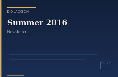 Summer 2016 Newsletter