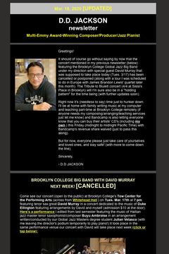 March 18, 2020 Newsletter