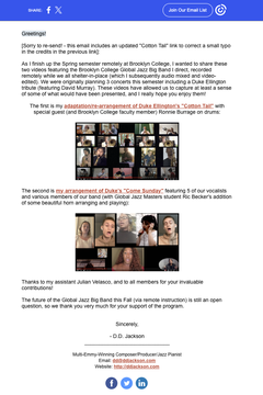 May 19, 2020 Newsletter