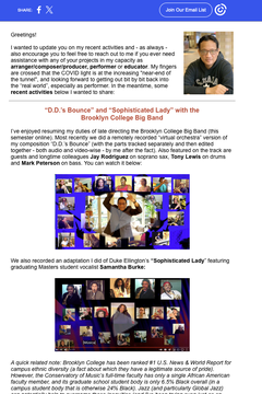 April 12, 2021 Newsletter