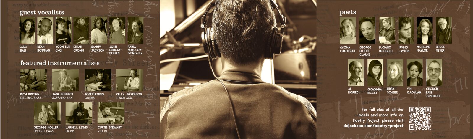 Poetry Project collaborators — guest vocalists, featured instrumentalists, and poets